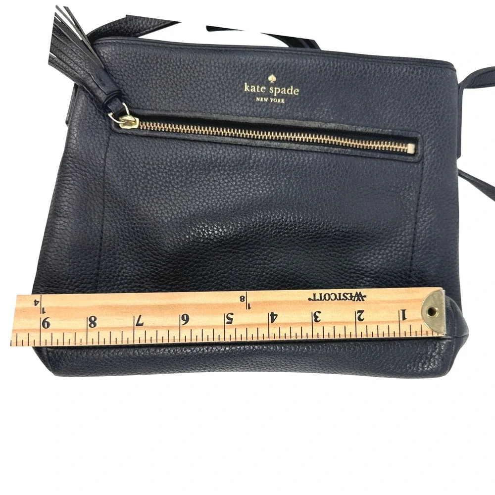 Kate Spade Chester Street Dessi Leather Crossbody‎ Bag Black